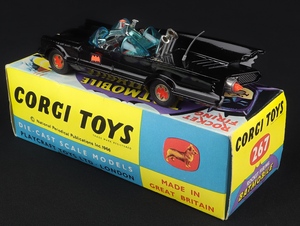 Corgi toys 267 batmobile jj666 back