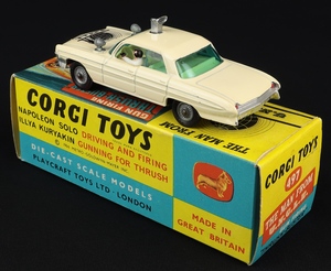 Corgi toys 497 man from uncle thrushbuster jj667 back