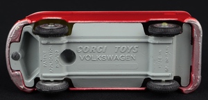 Corgi toys 433 volkswagen delivery van jj675 base