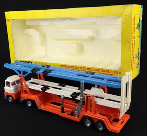 Corgi major 1146 carrimore tri deck car transporter jj691 back