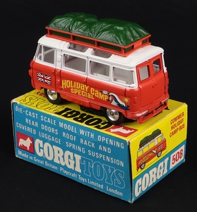 Corgi toys 508 holiday camp special bus jj693 back