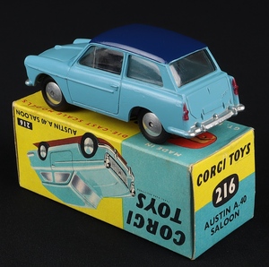 Corgi toys 216 austin a40 saloon jj707 back