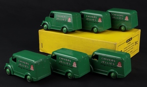 Dinky toys trade box 31c 452 trojan vans chivers jellies jj711 back