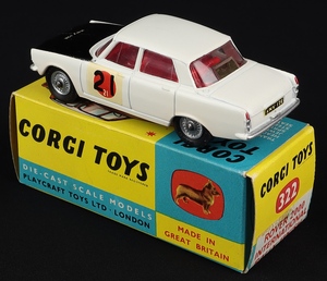 Corgi toys 322 rover 2000 monte carlo jj720 back