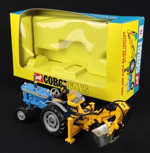 Corgi toys 72 ford 5000 super major tractor jj740 back