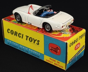 Corgi toys 336 james bond toyota jj789 back
