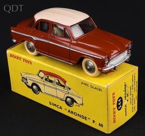 French dinky toys 544 simca aronde p40 jj794 front