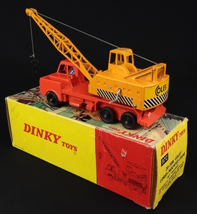 Dinky toys 972 coles crane jj800 back