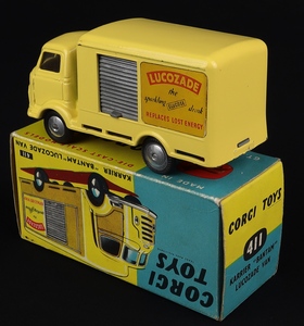 Corgi toys 411 karrier bantam lucozade jj814 back