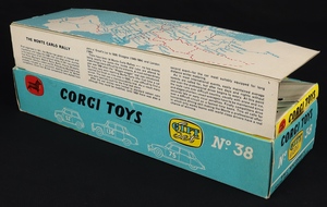 Corgi gift set 38 monte carlo rally jj852 plinth reverse