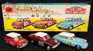Corgi gift set 38 monte carlo rally jj852 front