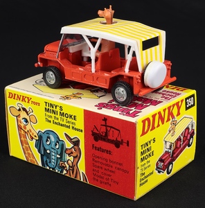 Dinky toys 350 tiny's mini moke 1 jj881 back