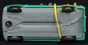 Corgi toys 485 surfing mini jj894 base