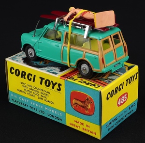 Corgi toys 485 surfing mini jj894 back