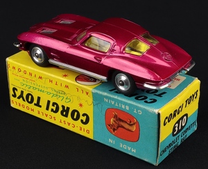 Corgi toys 310 chevrolet corvette sting ray jj897 back 1