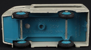 Dinky toys 491 ncb van jj899 base