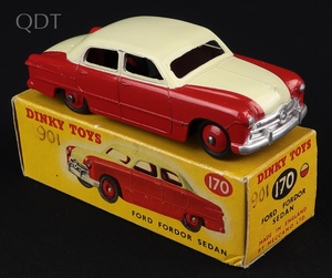 Dinky toys 170 ford fordor sedan jj908 front