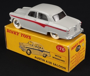 Dinky toys 176 austin a105 saloon jj910 back