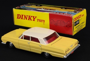 Hong kong dinky toys 57003 chevrolet impala jj912 back