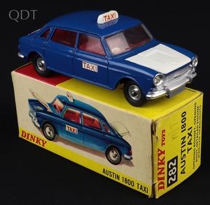Dinky toys 282 austin 1800 taxi jj916 front