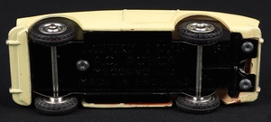 Dinky toys 167 a.c. aceca coupe jj919 base
