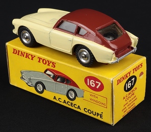 Dinky toys 167 a.c. aceca coupe jj919 back