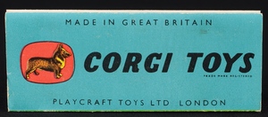 Corgi toys 203 vauxhall velox jj933 form