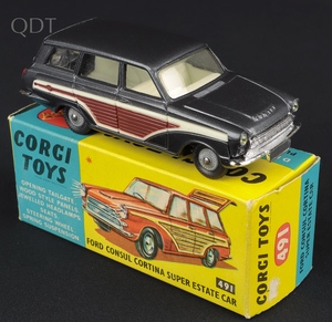 Corgi toys 491 consul cortina estate jj937 front