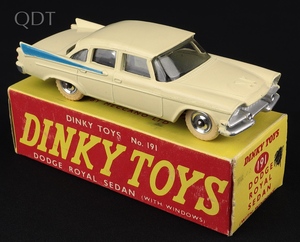 Dinky toys 191 dodge royal sedan jj941 front