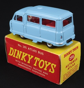 Dinky toys 295 atlas bus jj942 back