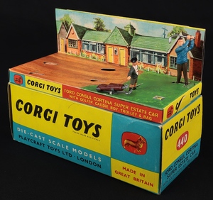 Corgi toys 440 ford consul cortina super estate car jj944 box
