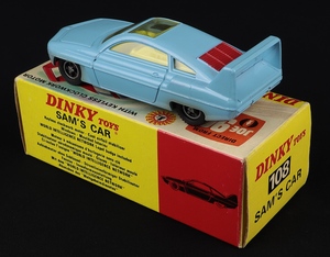 Dinky toys 108 sam's car jj949 back