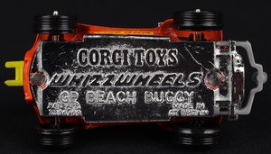 Corgi toys 395 fire bug jj963 base