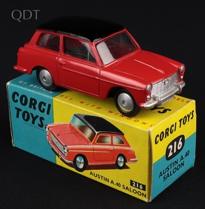 Corgi toys 216 austin a40 saloon jj978 front