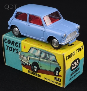 Corgi toys 226 mini minor jj979 front