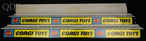 Corgi toys shelves