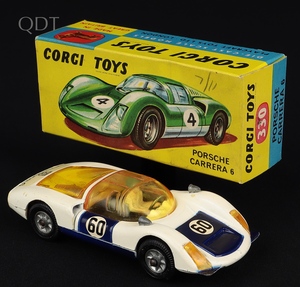 Corgi toys 330 porsche carrera 6 jj998 front