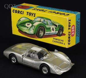 Corgi toys 330 porsche carrera 6 jj999 front