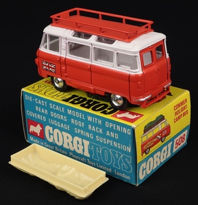 Corgi toys 508 holiday camp special bus jj996 back