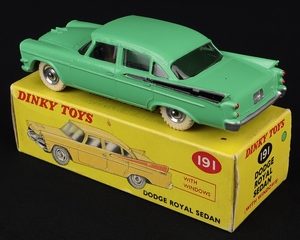 Dinky toys 181 dodge royal sedan kk32 back