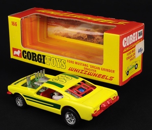 Corgi toys 166 ford mustang organ grinder dragster kk34 back