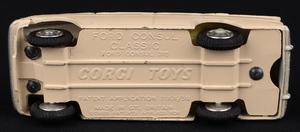 Corgi toys 234 ford consul classic kk36 base
