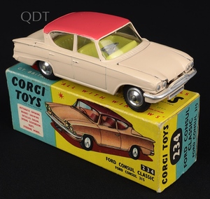 Corgi toys 234 ford consul classic kk36 front