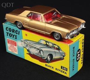 Corgi toys 245 buick riviera kk39 front