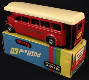 Tri ang minic 52m single decker bus kk100 back