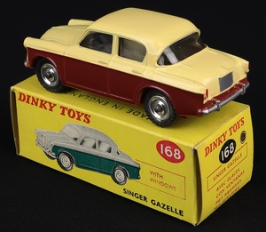 Dinky toys 168 singer gazelle kk126 back