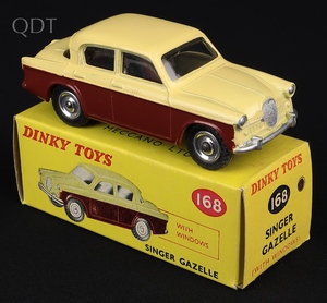 Dinky toys 168 singer gazelle kk126 front