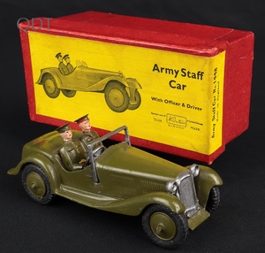 Britains 1448 army staff car kk1334 front