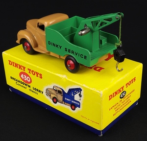 Dinky toys 430 commer breakdown lorry kk1343 back