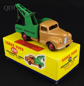 Dinky toys 430 commer breakdown lorry kk1343 front